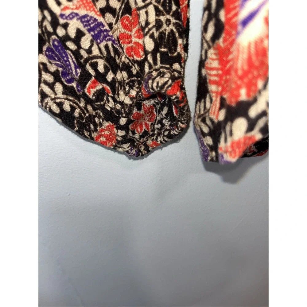 Zara Trafaluc women's top blouse floral size small
